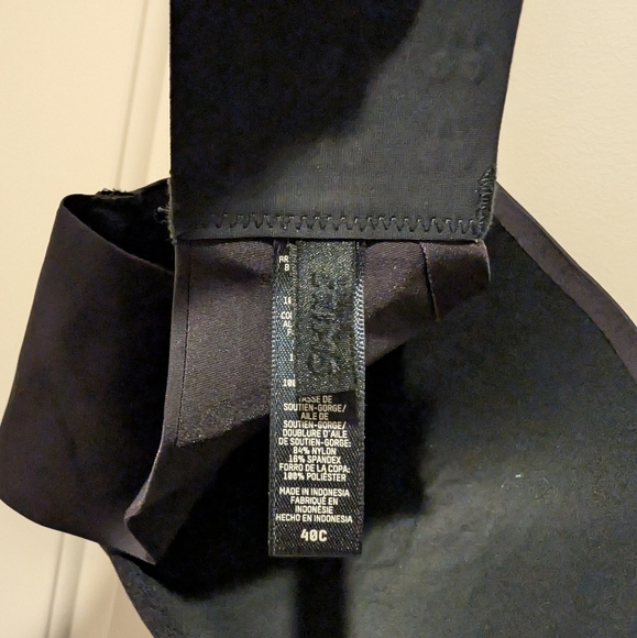 NWOT SKIMS Wireless Form Push Up Plunge Bra (BR-WRL-1891) 40C Black Onyx - Picture 3 of 4